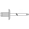GESIPA aklinė kniedė 4,0 x 12,0 mm aliuminis/plienas su didele galvute - 500 vnt. (1454097)