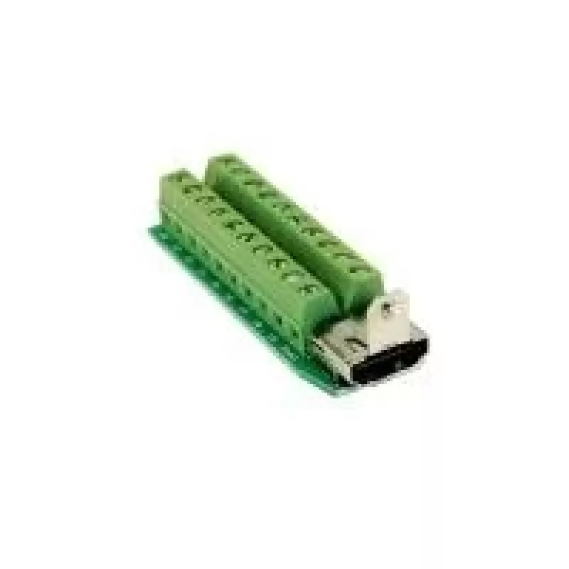 EXSYS EX-49065 adapteris, 19 kontaktų HDMI lizdas – 20 kontaktų gnybtų blokas