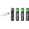 VOLTCRAFT Micro (AAA) Li-Ion akumuliatorius 500 mAh 1,5 V, 4 vnt. (VC-17275565)