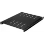 Renkforce RF-7112942 19 inch 1U ištraukiama serverinės spintos lentyna, juoda