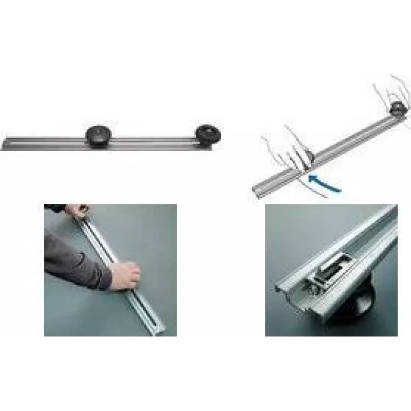 NT Cutter CL-100P apskritimų pjaustytuvas, 10-100 mm skersmuo, metalinis korpusas, aliuminio liejimo rankena, komplekte BC-400P peiliukas h1310636