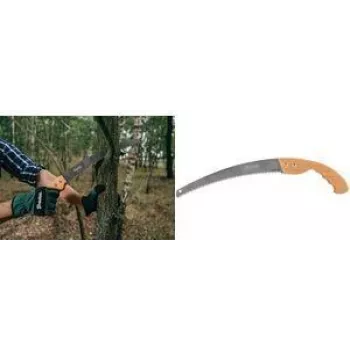 Bradas V-SERIES sodo pjūklas su 300 mm SK5 grūdinto plieno geležte ir medine rankena KT-V1401/1