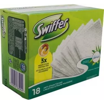 Swiffer Sauso valymo šluostės, papildymo paketas, 18 vnt., su Febreze kvapu