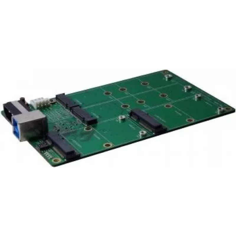 EXSYS EX-3673 USB 3.2 Gen 2x1 į M.2 ir mSATA adapterio plokštė su USB Type-B lizdu