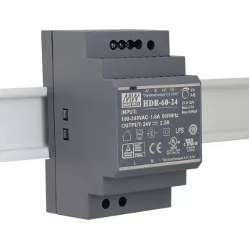 EXSYS EX-6973 DIN bėgio maitinimo šaltinis 60W 24V 2.5A