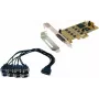 EXSYS EX-45368 PCIe 8 prievadų RS-232/422/485 nuoseklioji plokštė su žemo profilio laikikliu (SystemBase)