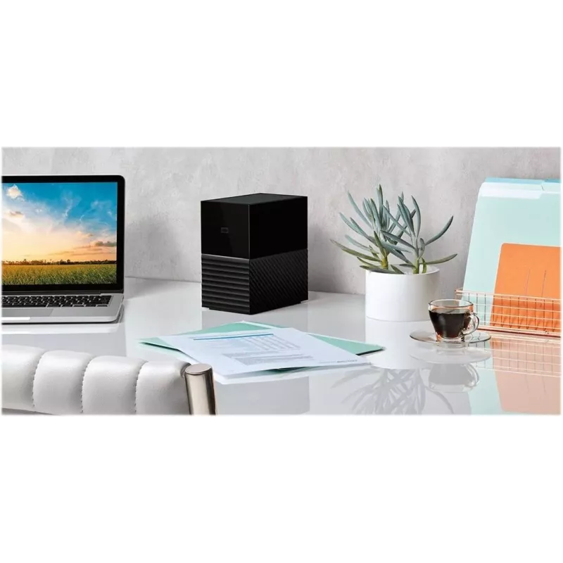 Western Digital My Book Duo 28TB išorinis kietasis diskas RAID USB-C juodas WDBFBE0280JBK