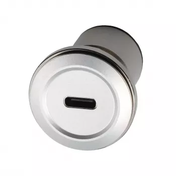 EXSYS EX-49195 USB-C moteriškas į moterišką skydo montavimo adapteris, metalinis, USB 3.2 Gen 1