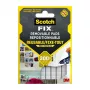 3M Scotch-Fix tvirtinimo kvadratėliai 11 mm x 15 mm, balti, 64 vnt. 7100263372
