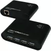 EXSYS EX-1445 Gigabit Ethernet prailgintuvas per 2 laidus, 500 m, juodas