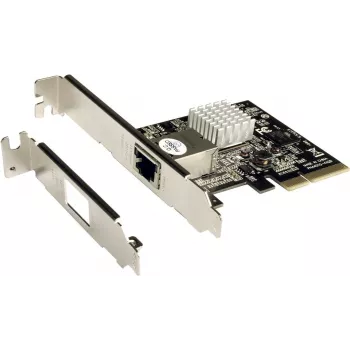 EXSYS EX-6061-2 dviejų portų 10GbE PCIe x4 žemo profilio tinklo adapteris