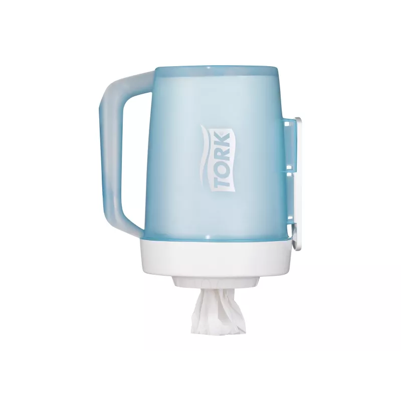 TORK Mini Centrefeed Dispenser baltas ir turkio spalvos M1 658002