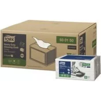TORK Extra Strong valymo šluostės White W8, 8 x 50 šluosčių 930150, iš viso 400 šluosčių