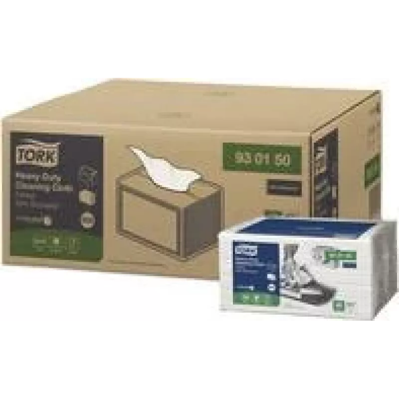 TORK Extra Strong valymo šluostės White W8, 8 x 50 šluosčių 930150, iš viso 400 šluosčių