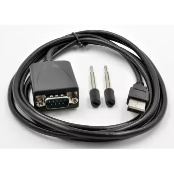 EXSYS EX-1311-2IS USB 2.0 į RS-232 serijinis adapteris su FTDI FT232RL lustu, 921,6 Kbps, DB9 male, 0,8 m kabelis