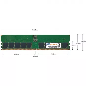 PHS-memory 48GB DDR5 ECC UDIMM 5600MHz PC5-44800E atminties modulis, skirtas ASRock Rack B650D4U SP604653