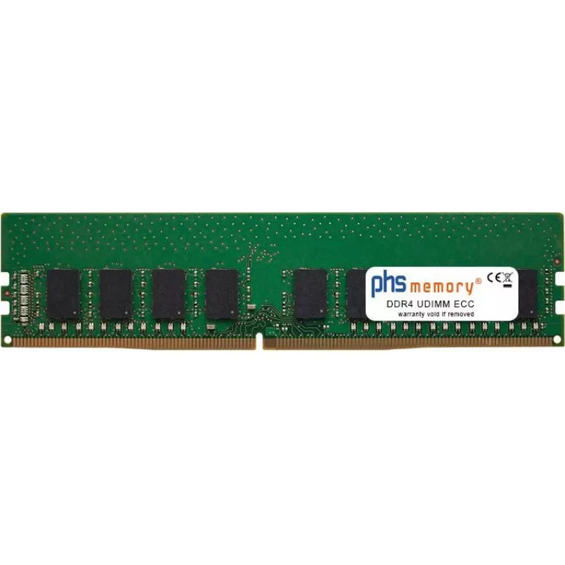 PHS-memory 32GB DDR4 ECC UDIMM 3200MHz PC4-25600E RAM, skirta QNAP TS-h977XU-RP-3700X-32G SP609125