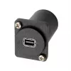 EXSYS EX-49168 D-Type panelinis adapteris Mini DisplayPort female to female