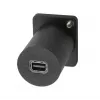 EXSYS EX-49168 D-Type panelinis adapteris Mini DisplayPort female to female