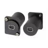 EXSYS EX-49168 D-Type panelinis adapteris Mini DisplayPort female to female