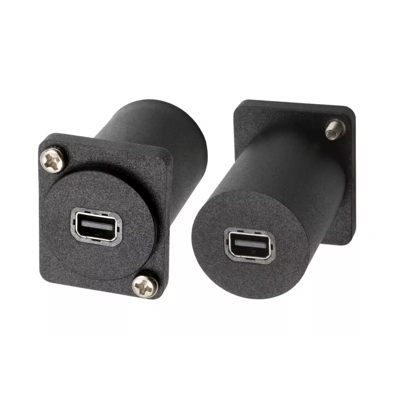 EXSYS EX-49168 D-Type panelinis adapteris Mini DisplayPort female to female