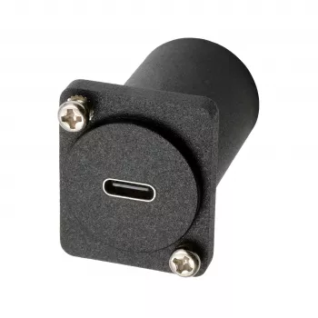 EXSYS EX-49171 D-Type adapteris USB-C (moteriškas) į HDMI (moteriškas) 4K UHD, skydinis montavimas