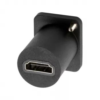 EXSYS EX-49171 D-Type adapteris USB-C (moteriškas) į HDMI (moteriškas) 4K UHD, skydinis montavimas