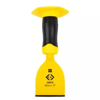C.K Tools T3087S 3 plokščias kaltas 75 mm ašmenų plotis, 220 mm ilgis, šešiakampis kotas