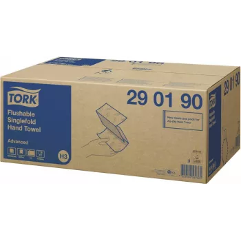 Tork 290190 Advanced 2-sluoksnių rankšluosčių ritinys, baltas, 150 m, 6 ritinėliai