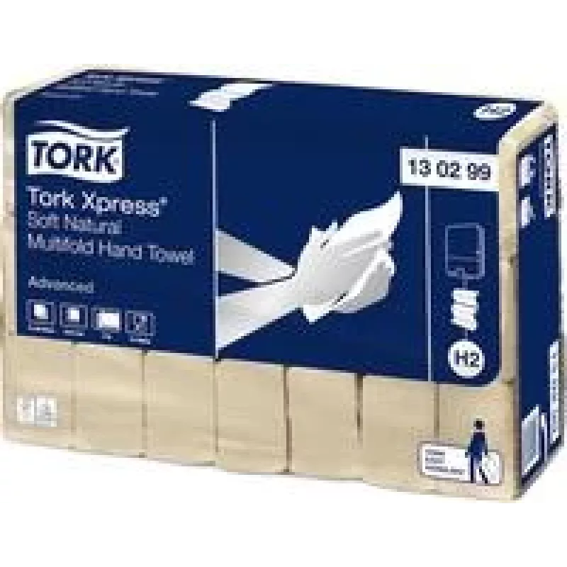 TORK 130299 H2 Advanced Interfold rankšluosčiai, 2 sluoksnių, balti, 3780 lapų