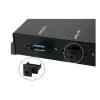 EXSYS EX-1111 USB Type-A dulkių dangteliai (10 vnt., juodi)