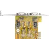 EXSYS EX-45032IS PCIe dviejų serialų RS-232 plokštė, Low Profile