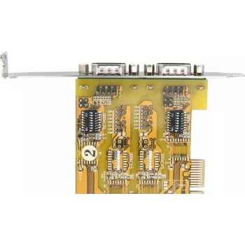 EXSYS EX-45032IS PCIe dviejų serialų RS-232 plokštė, Low Profile