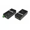 EXSYS EX-47951 4K HDMI garso išgavėjas ir įterpėjas su HDMI 2.0b, HDCP 2.2, HDR, optiniu/koaksialiniu/analoginiu garsu, juodas