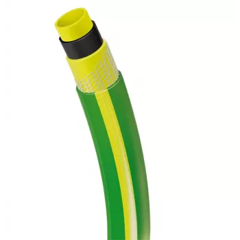 Bradas REFLEX sodo žarna, 1/2 colio, 50 m, 5 sluoksnių su poliesterio-TRICOT sutvirtinimu, žalia/geltona WFR1/250