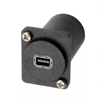 EXSYS EX-49169 D-Type adapteris Mini DisplayPort moteriškas į DisplayPort moterišką, skydelio montavimui
