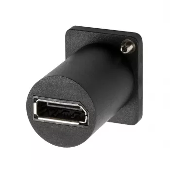 EXSYS EX-49169 D-Type adapteris Mini DisplayPort moteriškas į DisplayPort moterišką, skydelio montavimui