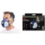 3M Dažkartinio naudojimo pusės veido respiratorius 4279+, ABEK1P3, mėlynas/baltas, nereikalaujantis priežiūros, integruoti filtrai 4279-1