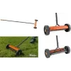 Bradas vejapjovė-skariifikatorius su ratukais, oranžinė/antracito, metalinis rėmas, PVC rankena, plieninės mentelės, 32 cm darbinis plotis, 1 vnt. (KT-V2045)