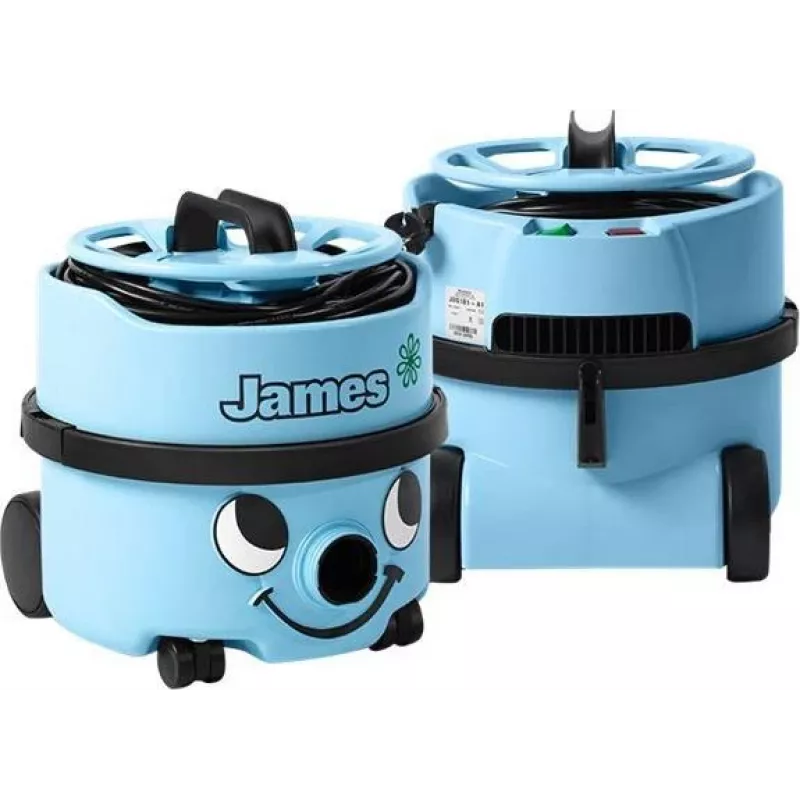 Numatic James JVP180-11 cilindrinis siurblys, 620 W, 8 L, mėlynas 900140