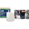 TORK W1 Premium daugiafunkcė valymo šluostė ritinyje, 1 sluoksnio, balta, 270 m, ypač tvirta, neaustinė, 710 lapų, 1 ritinys (530104)