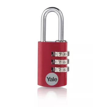 Yale YE3CB/38/131/1/CO 38 mm raudona kombinuota spyna