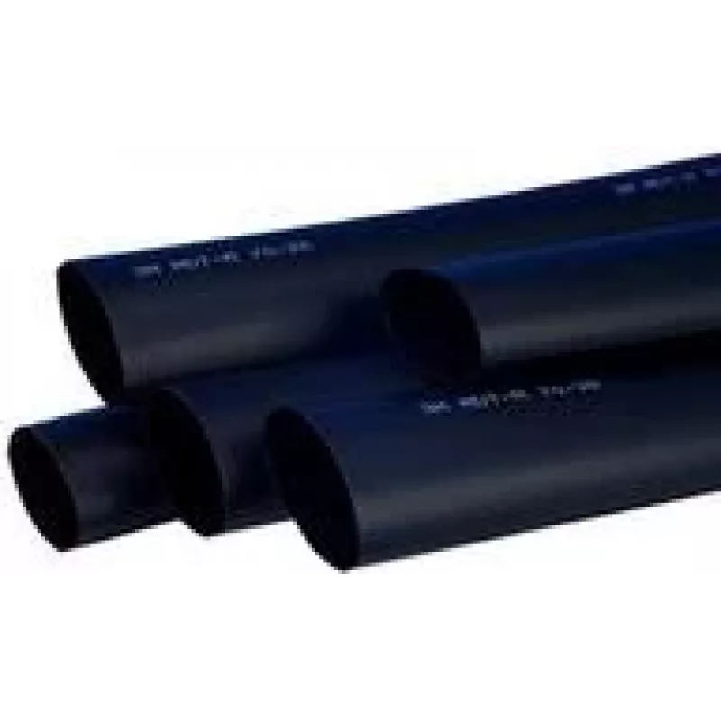 3M MDT-A 120/40-B vidutinio storio klijuotoji termiškai susitraukianti mova, 3:1, nuo 120mm iki 40mm, 1m, juoda