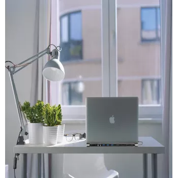 XTREMEMAC XWH-CDH-13 12 prievadų USB-C doko stotis, Space Gray