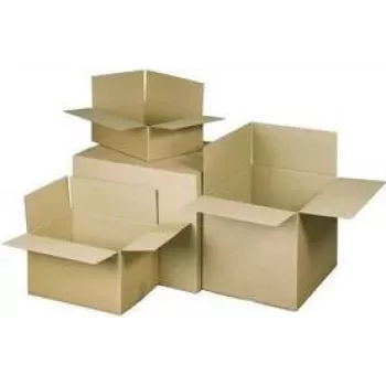 RAADHUIS vieno sluoksnio gofruoto kartono sulankstoma dėžė 710 x 500 x 110 mm, ruda (1 vnt.) RD-351130-5