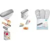 Metaltex Universal Grater Trio-Box, 3 keičiami įdėklai, pilka/balta 199709080