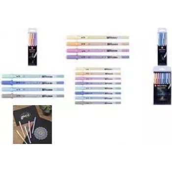 SAKURA Gelly Roll Moonlight Pastel Aurora gelinis rašiklis 0,5 mm fluorescencinis žalias POXPGBMOO4B