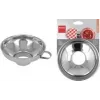 Metaltex nerūdijančio plieno uogienės piltuvas su rankena, poliruotas, 140 mm viršutinis skersmuo 257197010