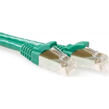 ACT CAT6A S/FTP LSZH komutacinis kabelis be užkabinimo, 25m, žalias FB7725