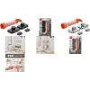 Metaltex VacuumFix kabliukų rinkinys, matiniai juodi, 2 kabliukai, be gręžimo, 3 kg apkrova 404998000